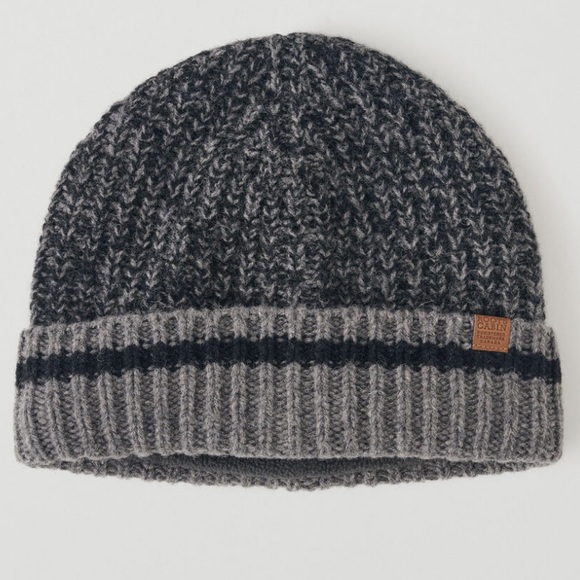 Roots Cabin Lambs Wool Blend Winter Hat Toque - Picture 2 of 8